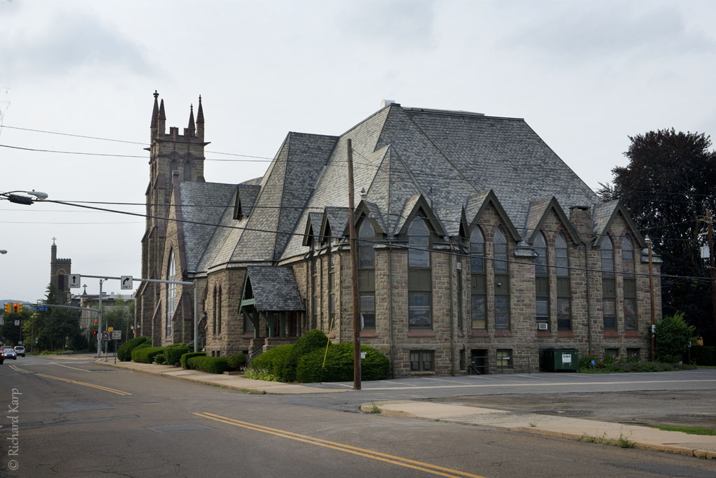 First Presbyterian Church,  102 East 3rd Street.  (c) Richard Karp